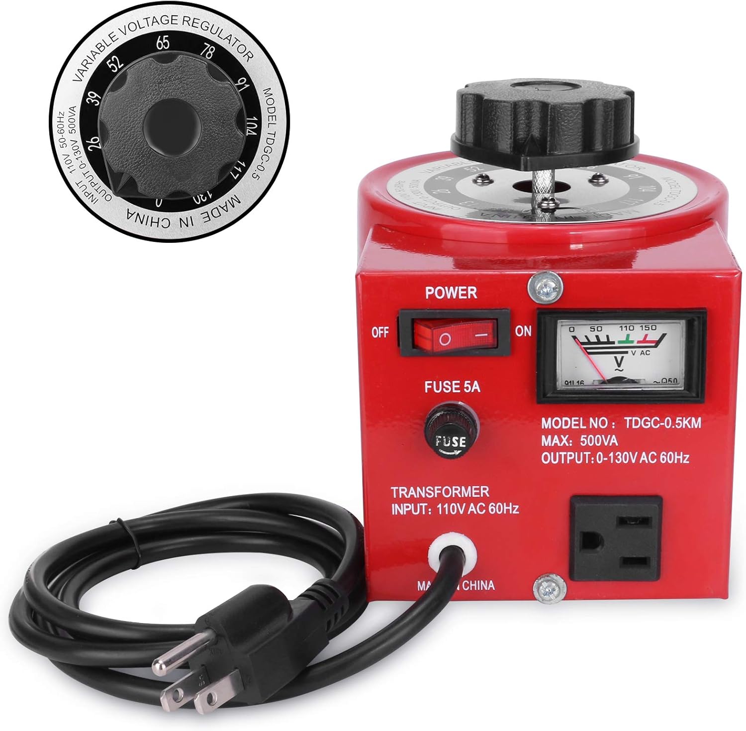 Variac variable autotransformer